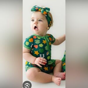 NWT Little Sleepies Lucky Shorty Zippy size 3T